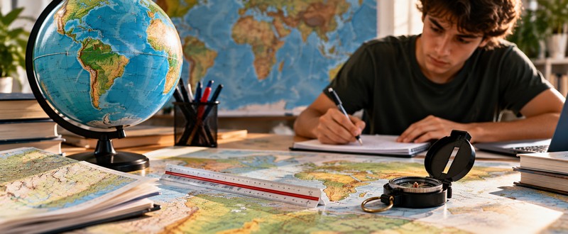 Cartografia no ENEM: escalas, projeções e interpretação de mapas