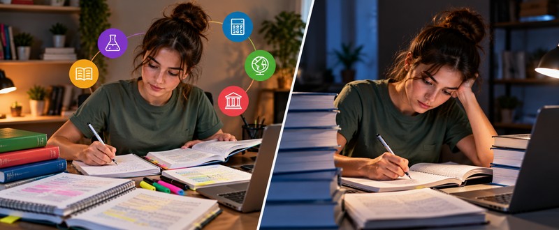 Estudo intercalado ou estudo em bloco: qual estratégia usar no vestibular?